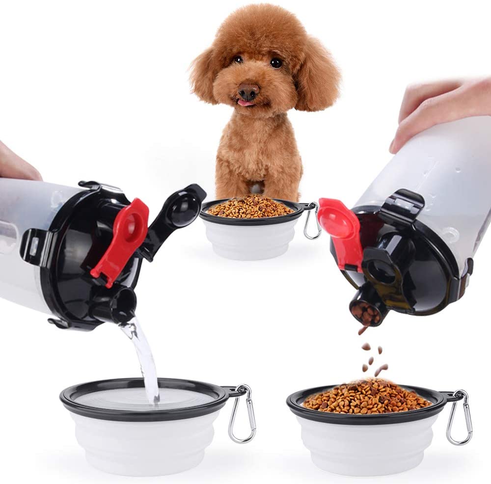 Portable Food and Drink Bottle for Dogs