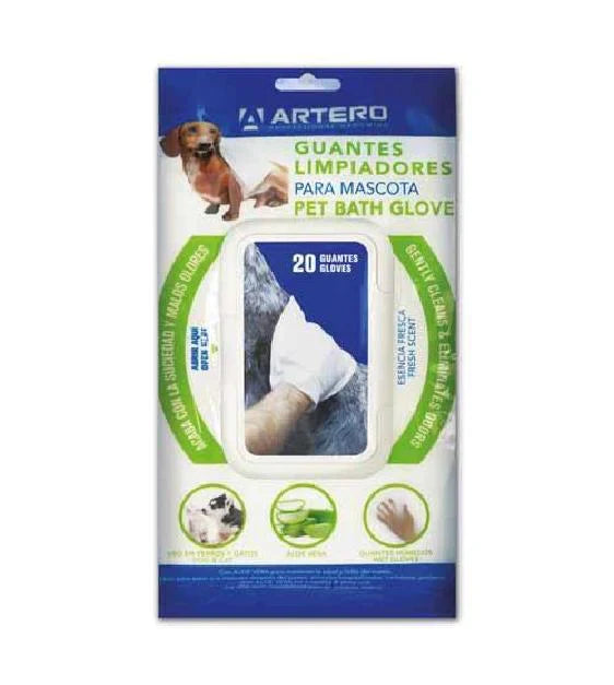 2-Pack Pet Cleaning Gloves