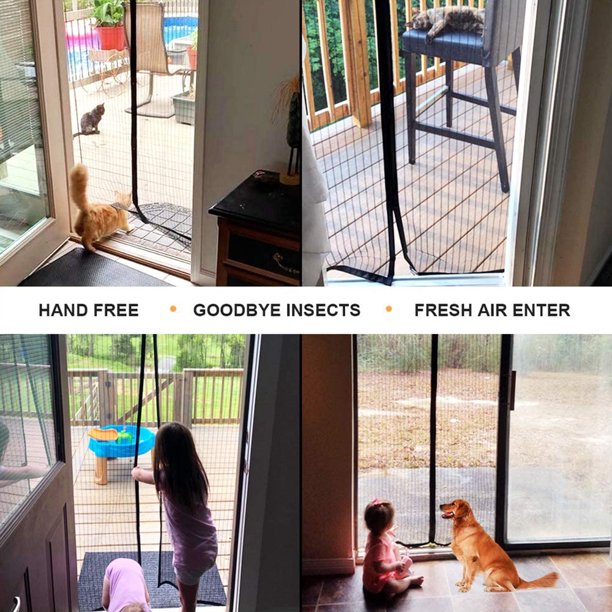 Magnetic Screen Door - Universal Size