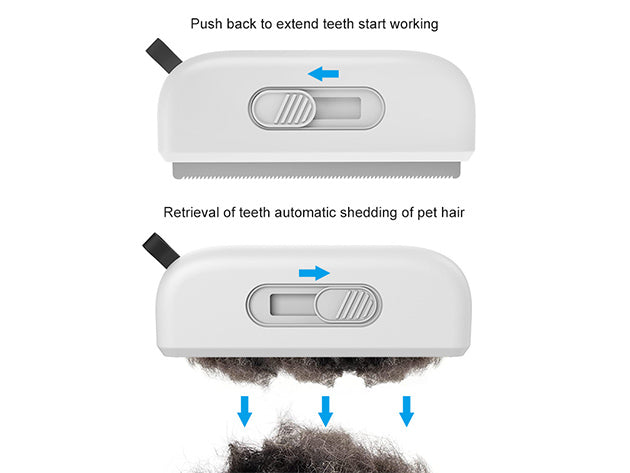 Pet Hair Remover with 2 Gear Combs