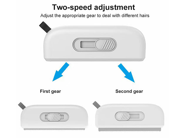 Pet Hair Remover with 2 Gear Combs