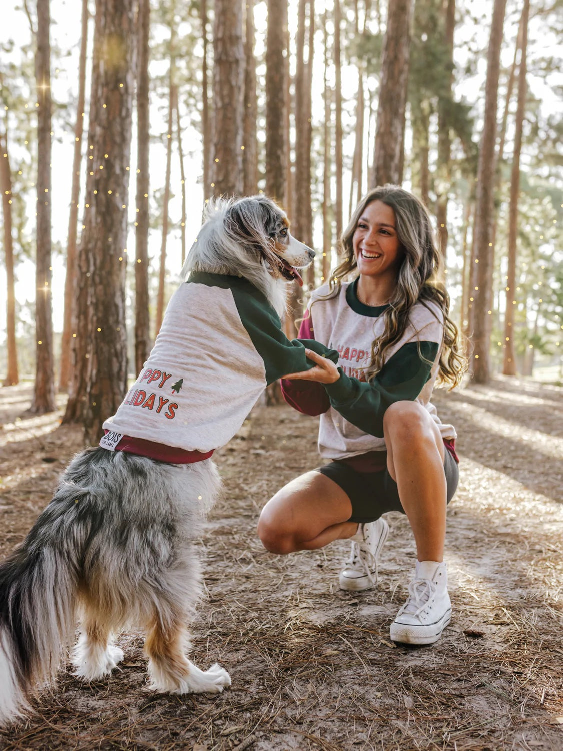 Happy Howlidays Matching Hoodies
