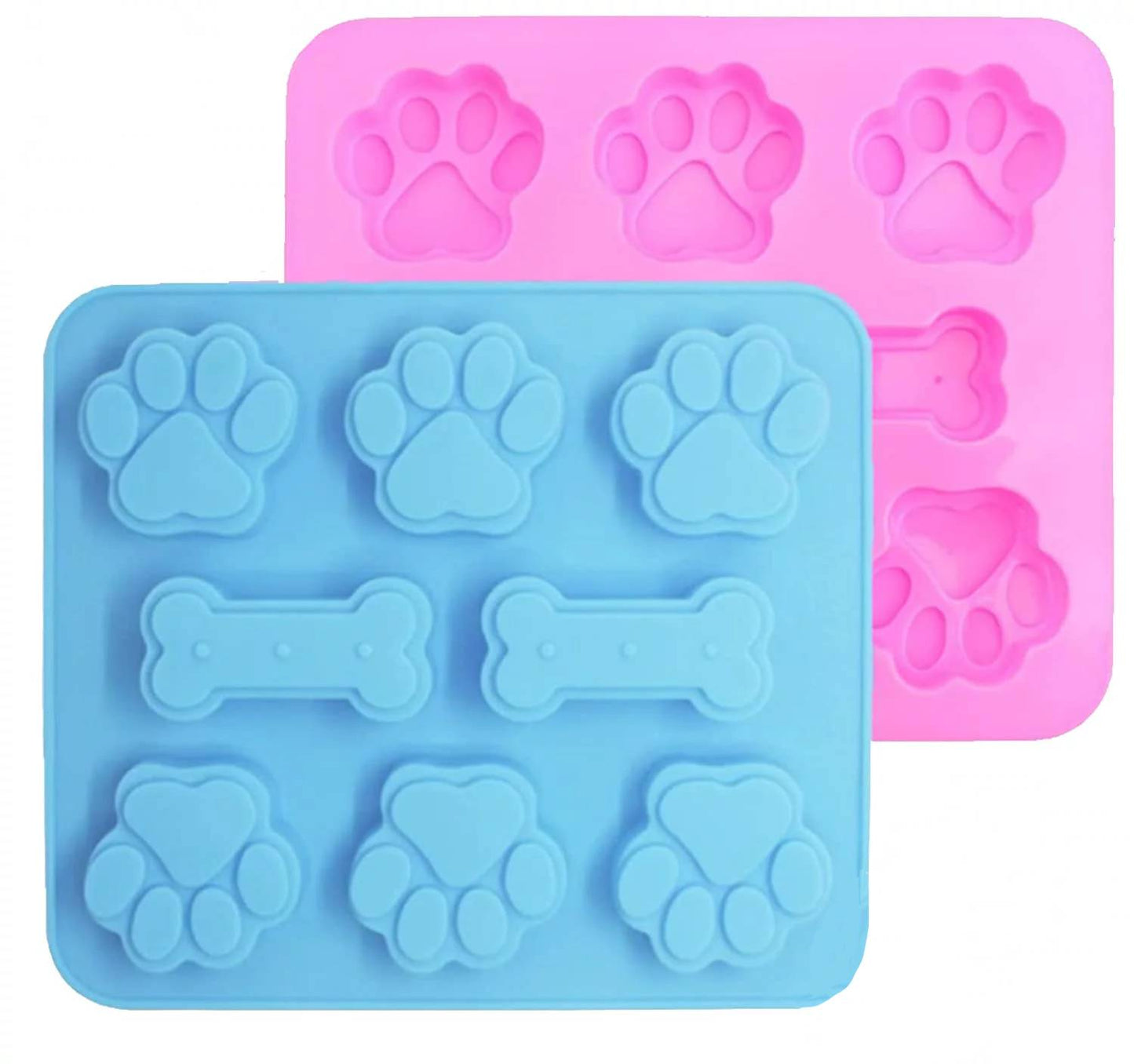 Silicone Bake/Freeze Dog Treat Tray